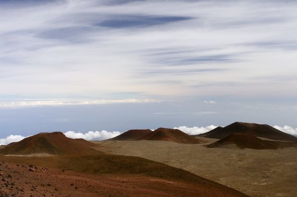 منظره Mauna Kea