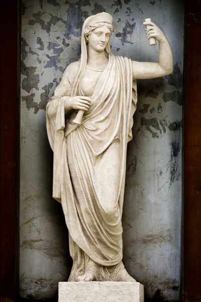 مجسمه آتن اساطیر یونان باستان الهه خرد و جنگ منصفانه