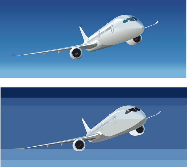 وکتور هواپیمای مسافربری نسخه های با و بدون گرادیان بیشتر تصاویر حمل و نقل را در نمونه کارها من ببینید