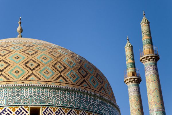 بخشی از مسجد جامع یزد - ایران