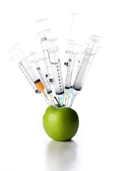 اصلاح ژنتیکی سیب سبز تازه