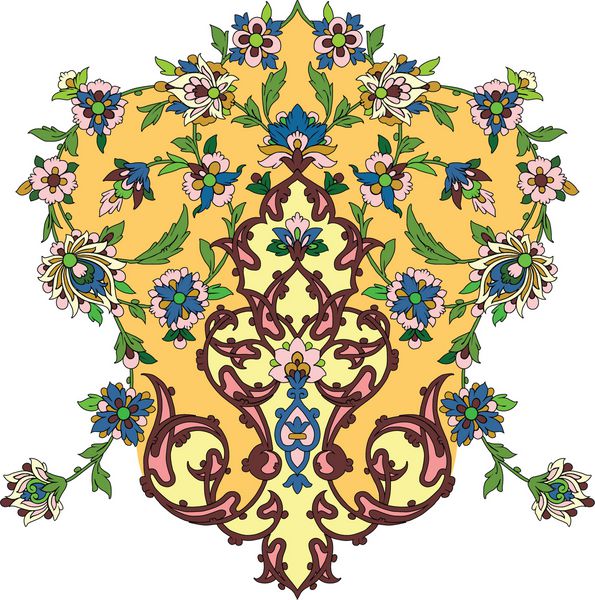 زیور ایرانی - رنگی