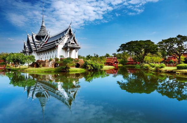 کاخ Sanphet Prasat شهر باستانی بانکوک تایلند