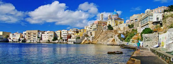 سریال جزایر زیبای یونان - پانورامای سیروس