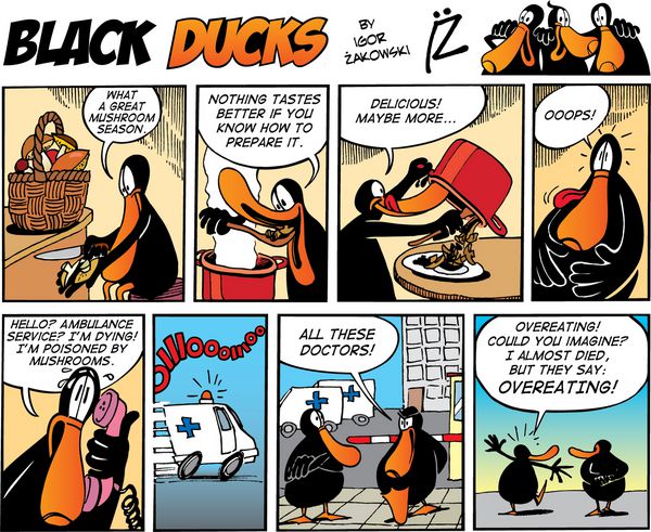 اردک های سیاه کمیک استریپ قسمت 65