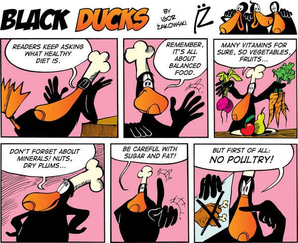 اردک های سیاه کمیک استریپ قسمت 66