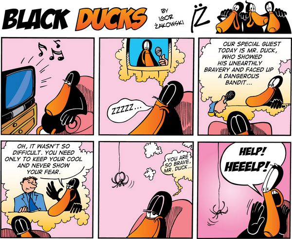 اردک های سیاه کمیک استریپ قسمت 64