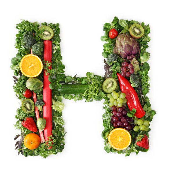 الفبای میوه و سبزیجات - حرف H