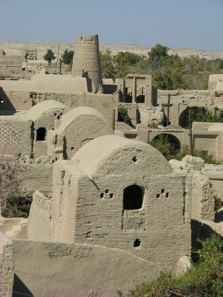 روستای متروکه در نزدیکی یزد ایران
