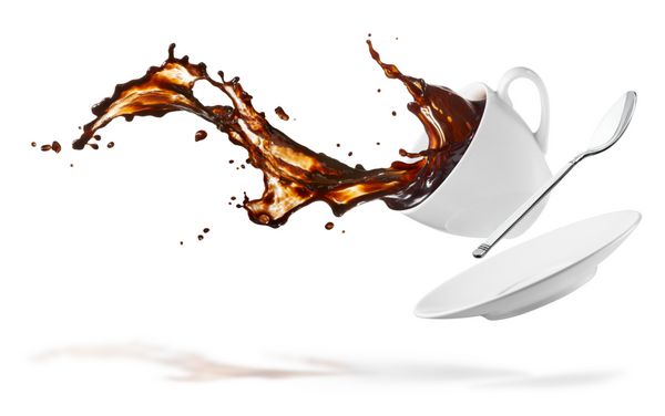 فنجان ریختن قهوه باعث ایجاد آب و هوا می شود