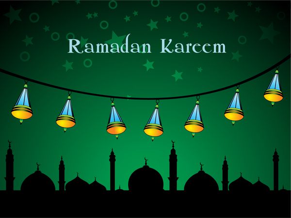 وکتور برای جشن رمضان کریم