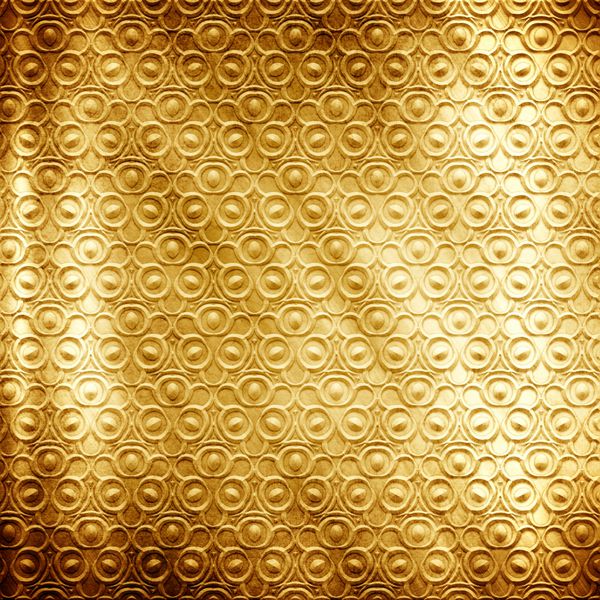 زیور آلات فلزی الگوی کلاسیک طلایی