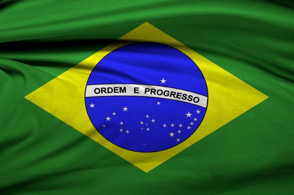 پرچم برزیل آمریکای لاتین