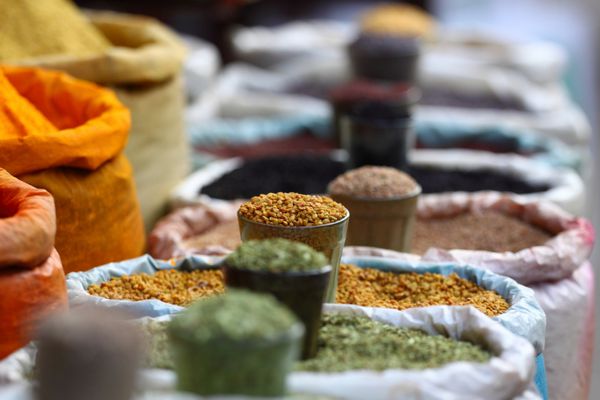 بازار ادویه جات سنتی در هند