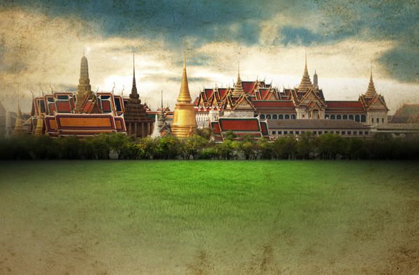 تایلند - کاخ بزرگ - عکس قدیمی