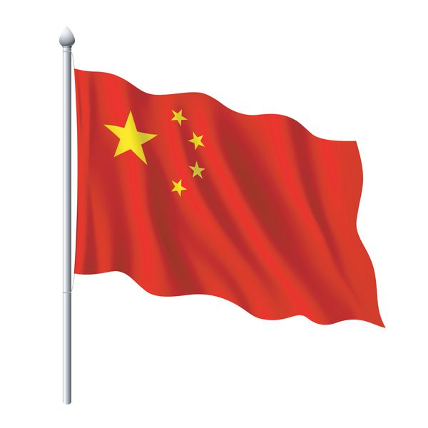 پرچم چین وکتور