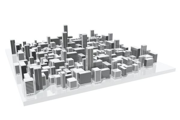 مدل شهر استفاده در معماری