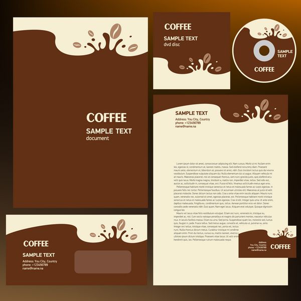 کافه قهوه هویت شرکتی