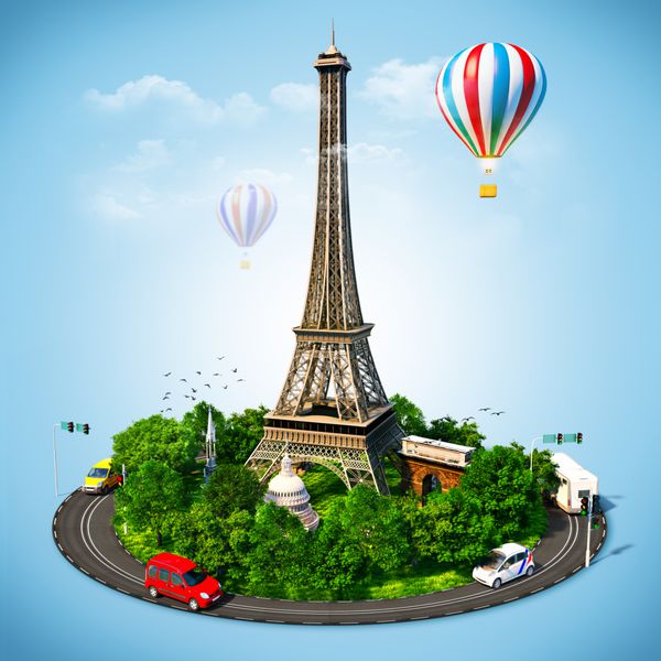 برج ایفل نمادهای معروف پاریس سفر به فرانسه