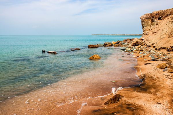 ساحل جزیره هرمز ایران