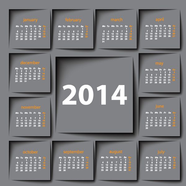 آن را در تقویم 2014 ارسال کنید
