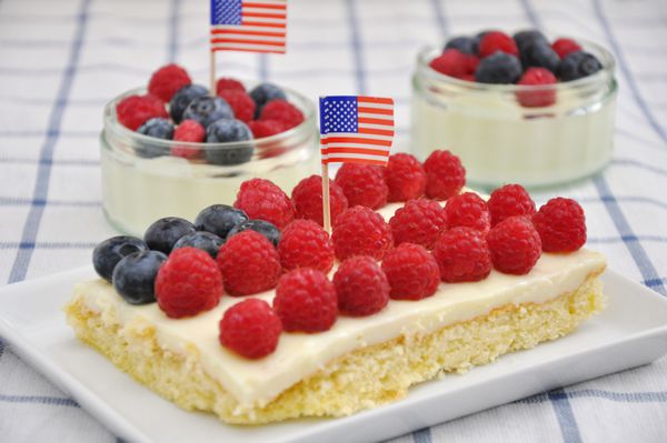 کیک بری استقلال چهارم جولای
