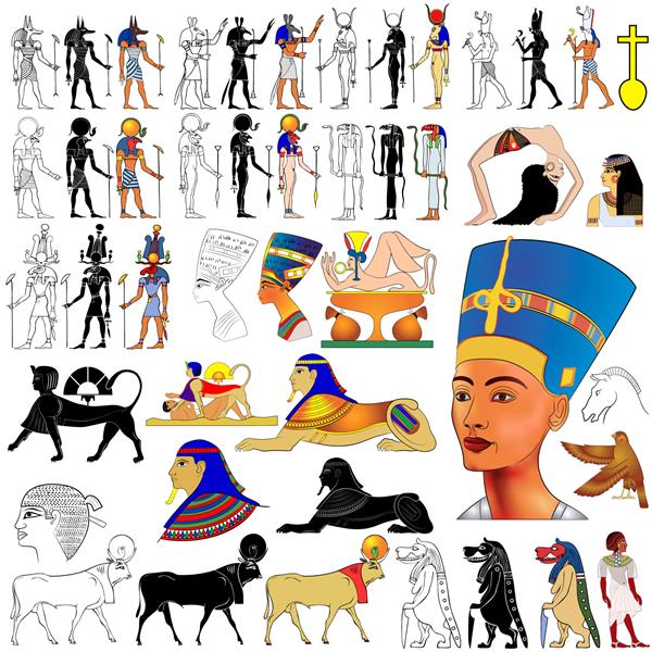 مصر باستان - خدایان الهه شیاطین ملکه