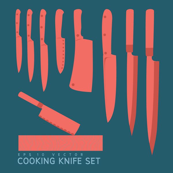 مجموعه چاقو پخت و پز وکتور