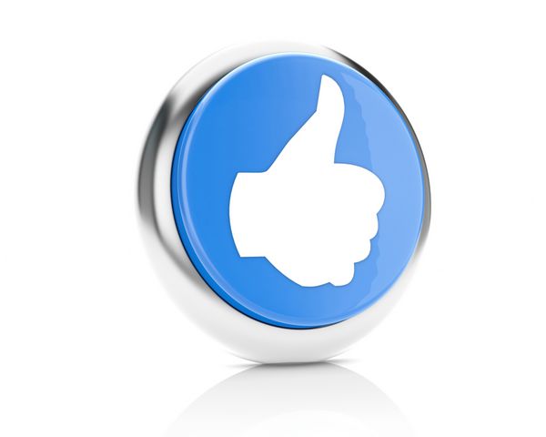 نشانگر دست شکل ماوس انگشت شست مانند فیس بوک خوب دکمه نماد نماد سه بعدی اشتراک گذاری رسانه های اجتماعی خوب