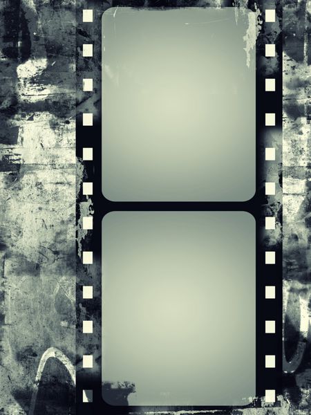 قاب فیلم گرانج با فضایی برای تصاویر شما