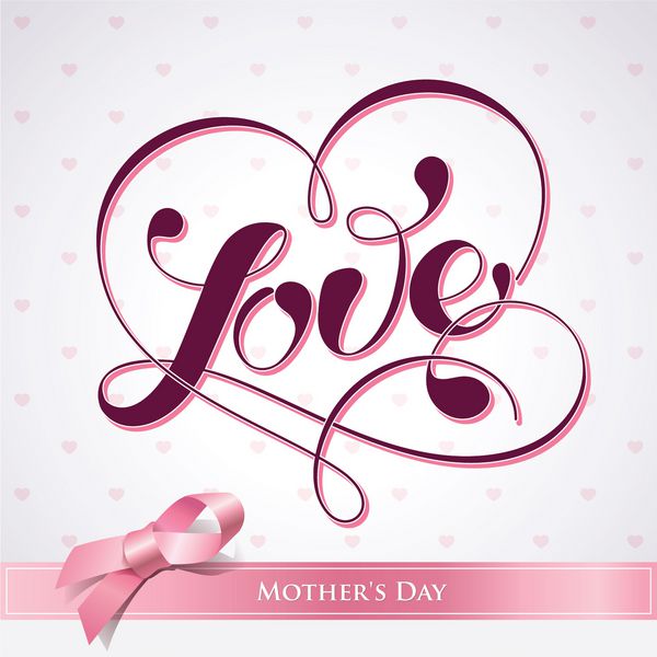 نامه LOVE برای موضوعاتی مانند روز مادر روز ولنتاین تعطیلات وکتور
