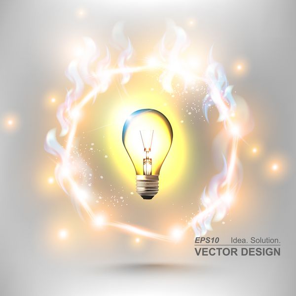 ایده طراحی مفهومی لامپ دیجیتال شیک