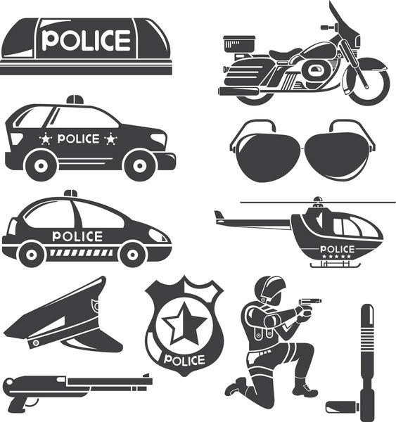 نمادهای پلیس