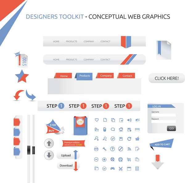 جعبه ابزار طراحان - گرافیک وب