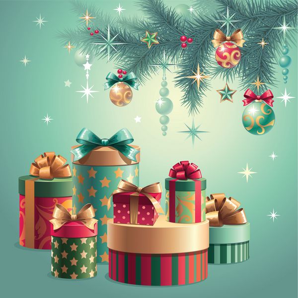 هدایای تزئین درخت کریسمس