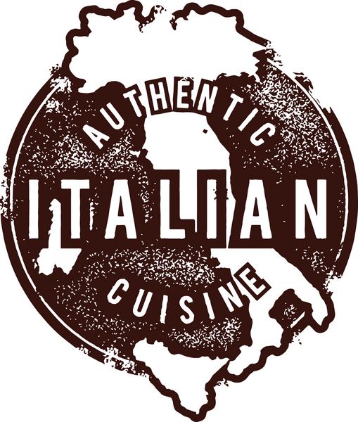گرافیک منوی رستوران ایتالیایی قدیمی