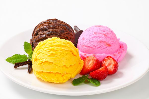 دسر بستنی