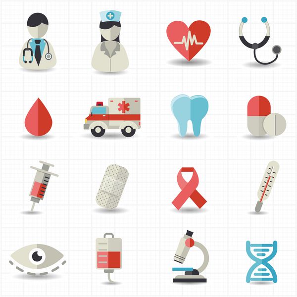 نمادهای بهداشتی و پزشکی