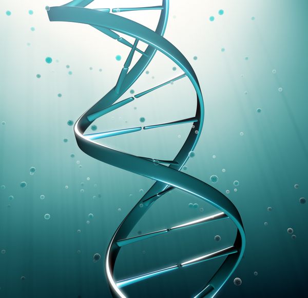 تصویرسازی رشته DNA - تحقیقات ژنتیکی