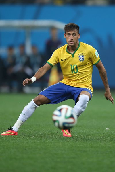 سائو پائولو برزیل - 12 ژوئن 2014 نیمار از برزیل در بازی افتتاحیه جام جهانی گروه A بین برزیل و کرواسی در کورینتیانس آرنا عدم استفاده در برزیل