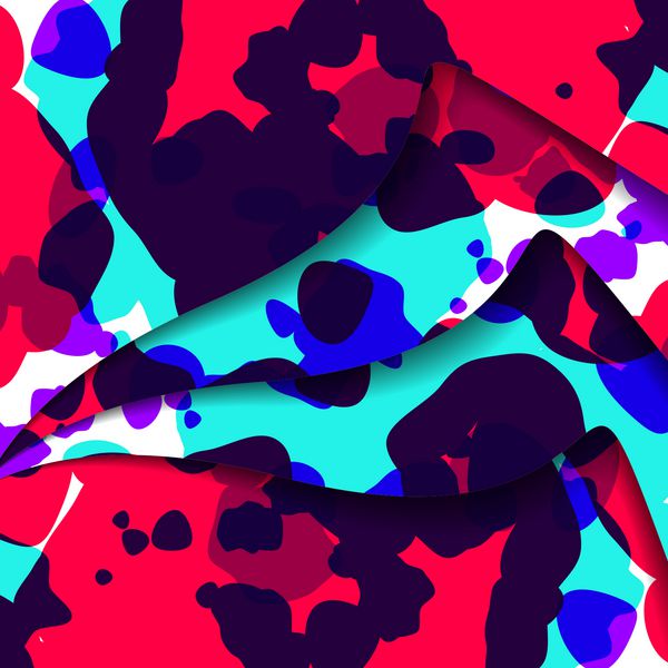 تصویر انتزاعی ترکیب بافت های رنگارنگ