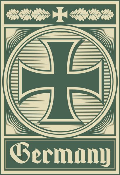 پوستر آلمان صلیب آهنی