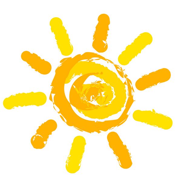 تصویر نماد خورشید