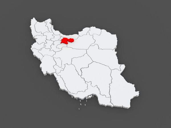 نقشه تهران ایران 3 بعدی