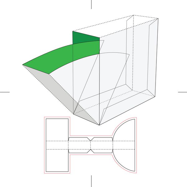 جعبه با طرح بندی Take One Flop و Blueprint