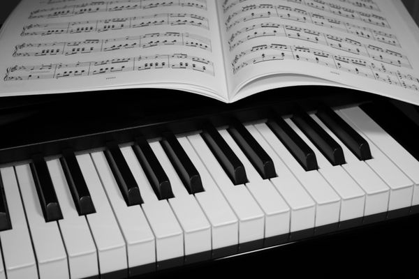 Klavier Musiknoten