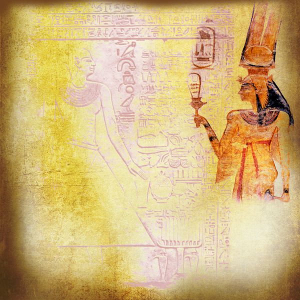 تصویر زمینه مصر باستان با ملکه نفرتاری