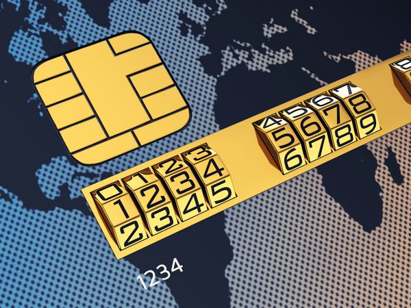 کارت اعتباری عمومی با قفل ترکیبی