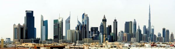 دبی مرکز تجارت جهانی و برج خلیفه