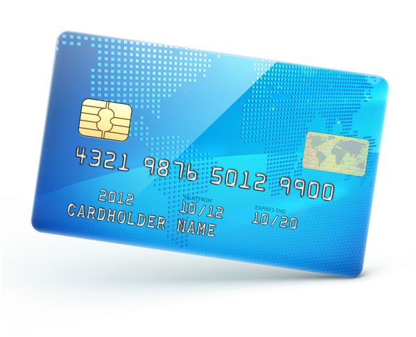 کارت اعتباری آبی